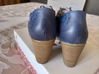 Zapatos SAOH azul mujer,