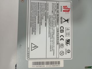 Fuente de Alimentación IN WIN IW-P250A3-1 250W
