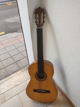 Guitarra Clásica Madera Natural
