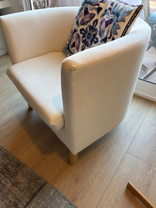 Butaca Ikea blanca