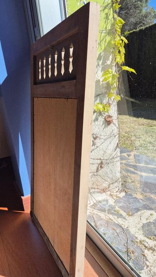 Espejo madera rústico