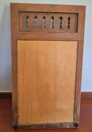 Espejo madera rústico