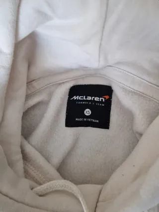 Sudadera hollister-McLaren Formula 1 Team Blanca