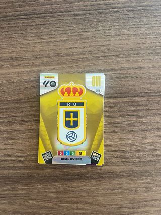 Carta Panini Adrenalyn XL Real Oviedo