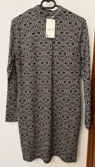 Vestido estampado T. 42 a estrenar