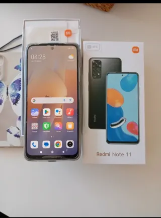 Xiaomi Redmi Note 11 azul + Funda