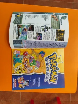 Revista Nintendo Acción 85 Pokémon Donkey Kong