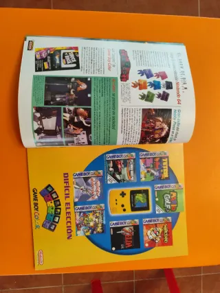 Revista Nintendo Acción 85 Pokémon Donkey Kong