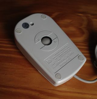 Ratón Genius DB9 Gris/Blanco