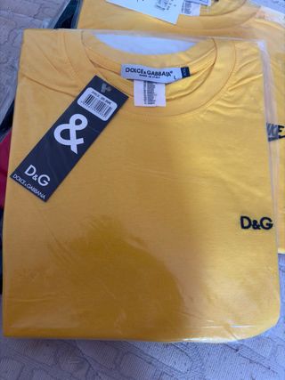 Camiseta D&G Amarilla XXL