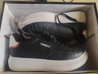 Sneakers Lancetti Nere e Bianche