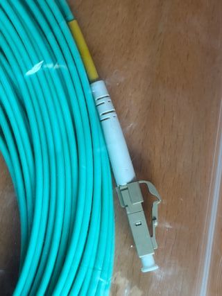 Cable Fibra Óptica 20m OM3 LC-LC dúplex 10Gb SFP+