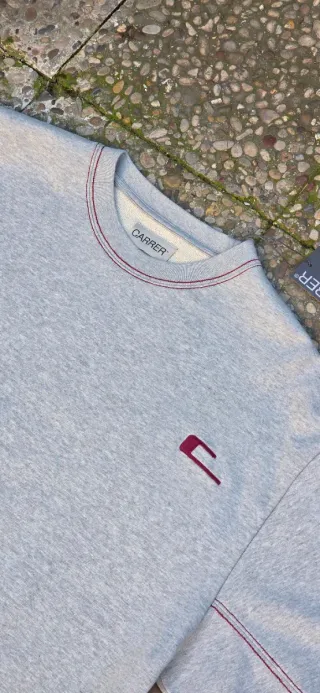 Sudadera CARRER Gris Talla L