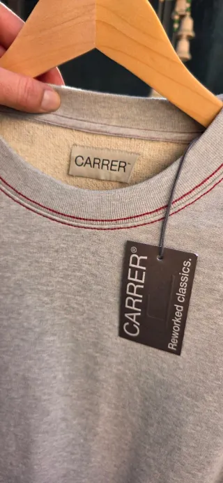 Sudadera CARRER Gris Talla L