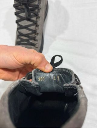 Sneakers Thoms Nicoll in Camoscio Grigio Tg. 41