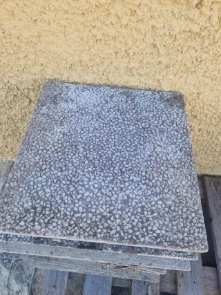 Regalo placas de piedra para jardín.