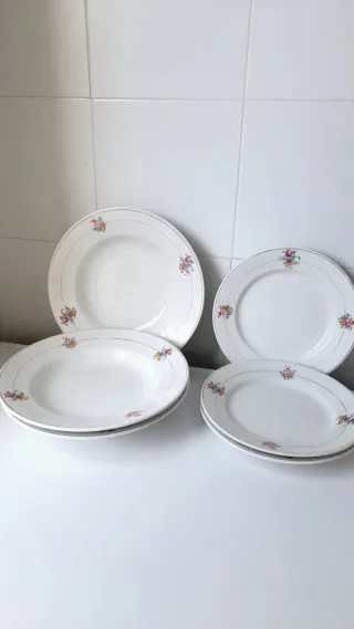 Set platos vintage