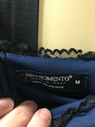 Vestido Azul Rinascimento.