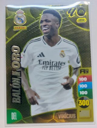 Cromo Vini Jr Balón de Oro La Liga 24-25