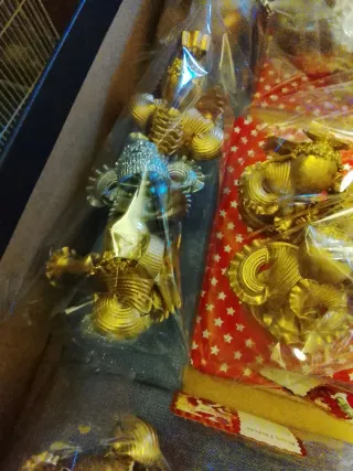 Angioletti decorativi oro e argento