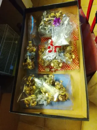 Angioletti decorativi oro e argento