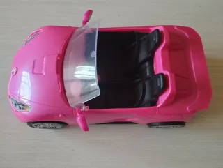 Coche Barbie Rosa Convertible