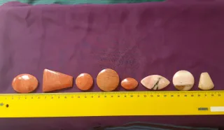 Cabujones Jaspe y Rodonita