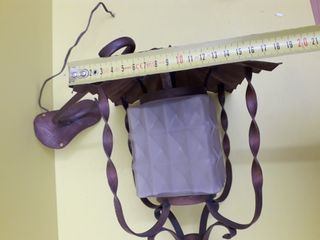 applique lampada a muro parete in rame rossa - 2 P