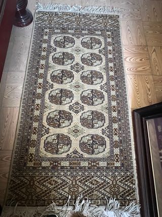 2 Alfombras Lana Oriental Beige/Marrón