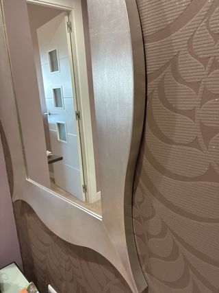 Espejo Plata Decorativo Recibidor