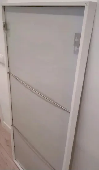 Espejo blanco estilo ventana