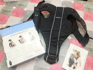 Mochila Portabebés BabyBjörn Original Negra