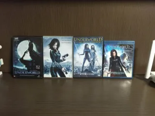 Pack 4 Películas Underworld DVD y Blu-ray