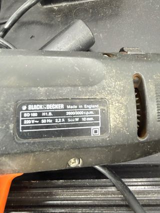 Taladro Black & Decker BD 160