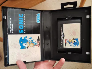 Consola Sega Mega Drive Negra + Juegos