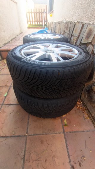 Llantas con neumáticos Kumho Touareg