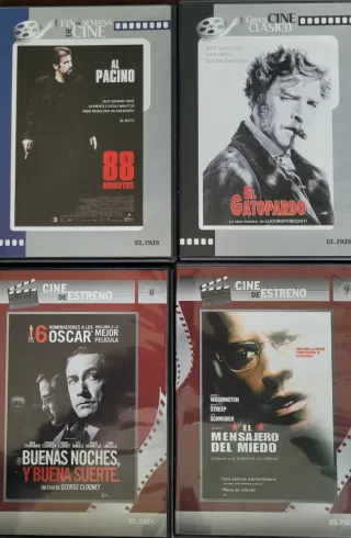 9 DVDs Cine de Estreno