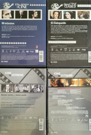 9 DVDs Cine de Estreno