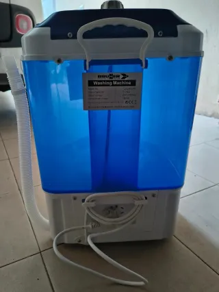 Lavatrice portatile a carica dall'alto