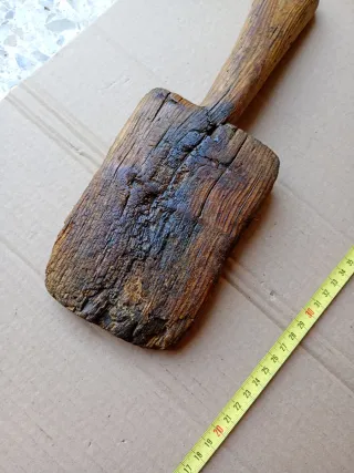 Mazo de madera para lavar ropa