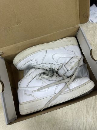 Scarpe Nike Air Force 1 Mid Bianche