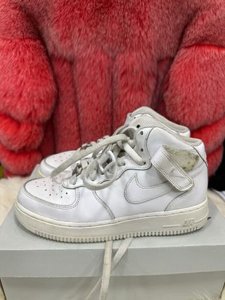 Scarpe Nike Air Force 1 Mid Bianche