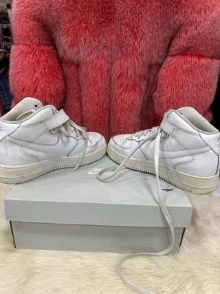 Scarpe Nike Air Force 1 Mid Bianche