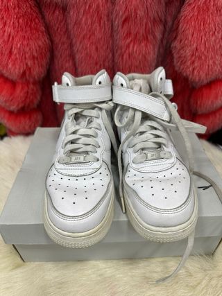 Scarpe Nike Air Force 1 Mid Bianche
