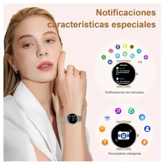 Reloj Inteligente 1.19 AMOLED (3 correas)
