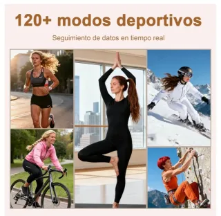 Reloj Inteligente 1.19 AMOLED (3 correas)