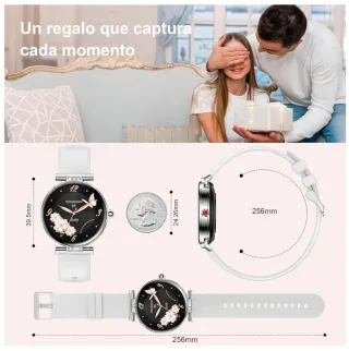 Reloj Inteligente 1.19 AMOLED (3 correas)