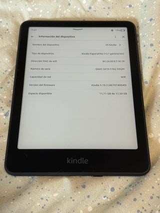 Kindle Paperwhite 12ª Gen