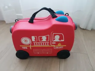 Maleta infantil bombero