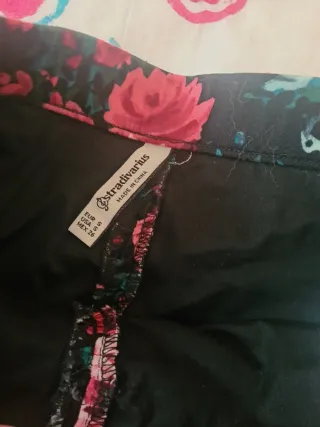 Falda tubo floral talla S